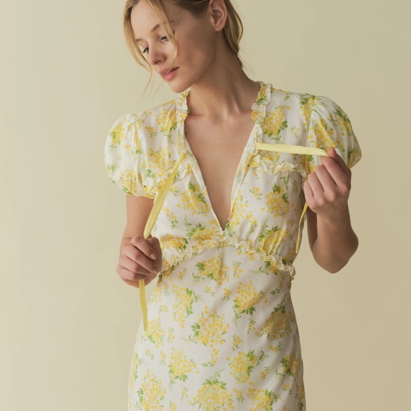 Doen Orianna Dress Salt May Bell Floral - Picture 4 of 10